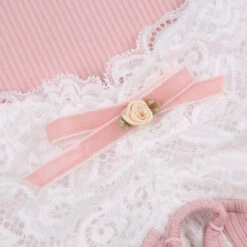 Lace Knit Princess Sweater 38 Lace Knit Princess Sweater -Clothing Discount Store lace knit princess sweater coquette dollette fae faecore fairycore shirt kawaii babe 587