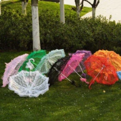 Lace Parasol Umbrella 29 Lace Parasol Umbrella -Clothing Discount Store lace parasol umbrella outdoor sunshade fabric kawaii aesthetic 426