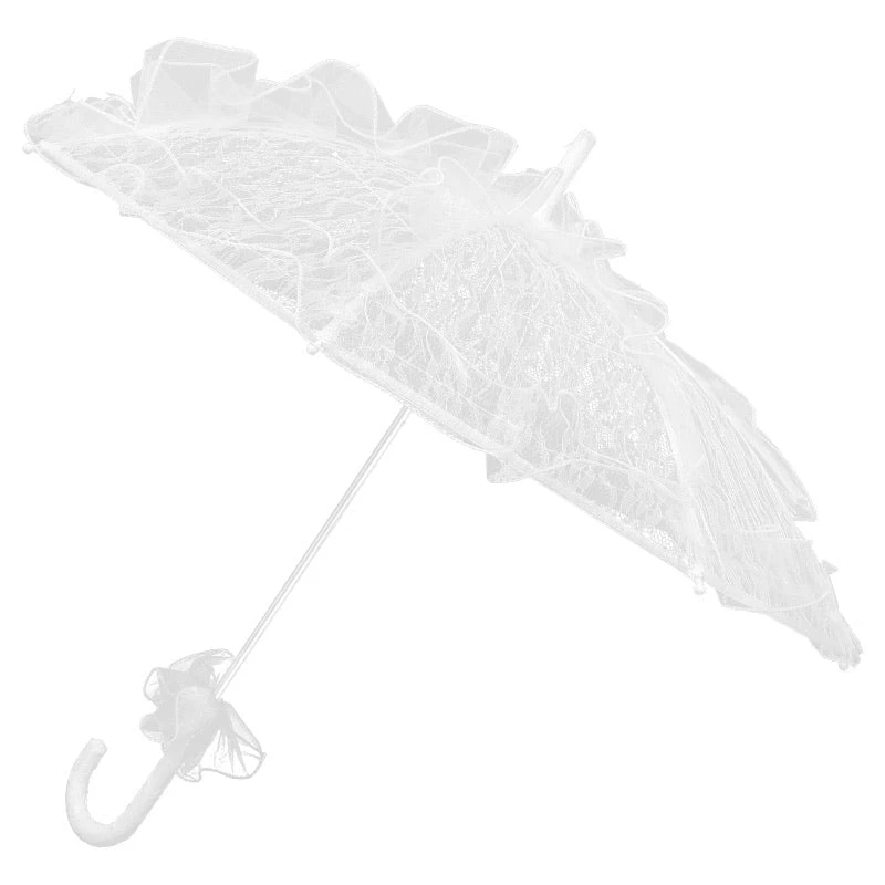 Lace Parasol Umbrella 19 Lace Parasol Umbrella - Image 17