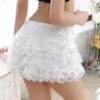 Lace Ruffled Bloomer Shorts
