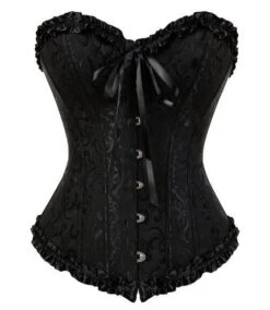 Lady In Lace Genuine Corsets -Clothing Discount Store lady in lace genuine corsets black xxl bra bustier corset corsetry fairy kei ddlg playground 728
