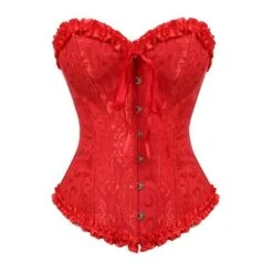 Lady In Lace Genuine Corsets -Clothing Discount Store lady in lace genuine corsets red 4xl bra bustier corset corsetry fairy kei ddlg playground 295