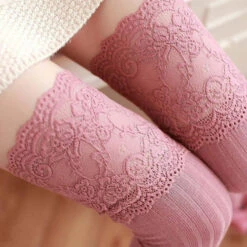 Lady Lace Stockings -Clothing Discount Store lady lace stockings high socks knee long sock kawaii babe 751