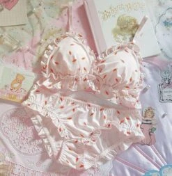Little Paw Lingerie Set -Clothing Discount Store little paw lingerie set carrots m bra bras brasier intimates kitten underwear ddlg playground 321