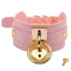 Locket O-Ring Collar -Clothing Discount Store locket o ring collar pink gold choker collar gold gold necklace heart locket choker kawaii babe 833