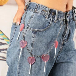 Lovecore Lolly Belt Chain