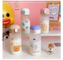 Lucky Bear Water Bottle 20 Lucky Bear Water Bottle -Clothing Discount Store lucky bear sippies cups dinnerware drinking cup glass sippy ddlg playground 402