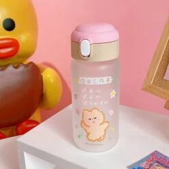 Lucky Bear Water Bottle 22 Lucky Bear Water Bottle -Clothing Discount Store lucky bear sippies cups dinnerware drinking cup glass sippy ddlg playground 733