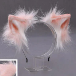Luxurious Neko Ear Headband (10 Colors!) -Clothing Discount Store luxurious neko ear headband 10 colors cat fox fox ears head band bands headbands kawaii babe 825