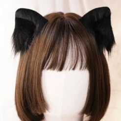 Luxury Realistic Neko Ears -Clothing Discount Store luxury realistic neko ears barettes barrettes cat ear clip in hair clips ddlg playground 239