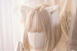 Luxury Realistic Neko Ears -Clothing Discount Store luxury realistic neko ears barettes barrettes cat ear clip in hair clips ddlg playground 308