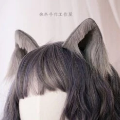 Luxury Realistic Neko Ears -Clothing Discount Store luxury realistic neko ears barettes barrettes cat ear clip in hair clips ddlg playground 319