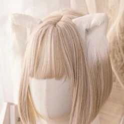Luxury Realistic Neko Ears -Clothing Discount Store luxury realistic neko ears barettes barrettes cat ear clip in hair clips ddlg playground 470