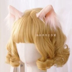 Luxury Realistic Neko Ears -Clothing Discount Store luxury realistic neko ears barettes barrettes cat ear clip in hair clips ddlg playground 757