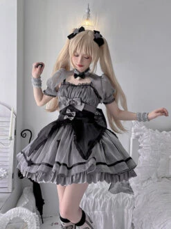 Magic Star Sakura Dress -Clothing Discount Store magic star sakura dress black m dresses lolita sweet kawaii babe 711