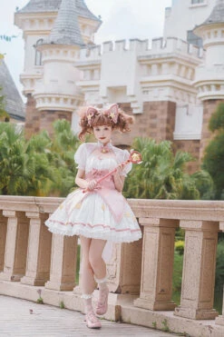 Magic Star Sakura Dress -Clothing Discount Store magic star sakura dress dresses lolita sweet kawaii babe 201