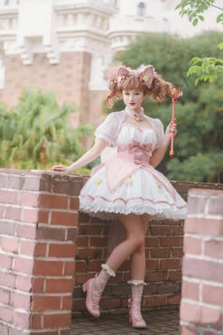 Magic Star Sakura Dress -Clothing Discount Store magic star sakura dress dresses lolita sweet kawaii babe 410