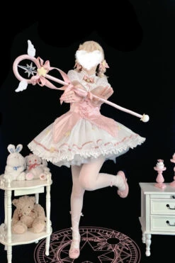 Magic Star Sakura Dress -Clothing Discount Store magic star sakura dress dresses lolita sweet kawaii babe 600