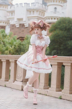 Magic Star Sakura Dress -Clothing Discount Store magic star sakura dress dresses lolita sweet kawaii babe 655