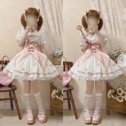 Magic Star Sakura Dress -Clothing Discount Store magic star sakura dress dresses lolita sweet kawaii babe 805