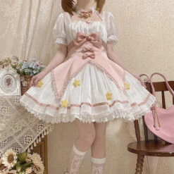 Magic Star Sakura Dress -Clothing Discount Store magic star sakura dress dresses lolita sweet kawaii babe 943