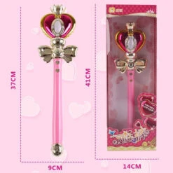 Magical Girl Light Up Wand -Clothing Discount Store magical girl light up wand heart wand magic magical girls mahou shoujo moon rods toy kawaii babe 757