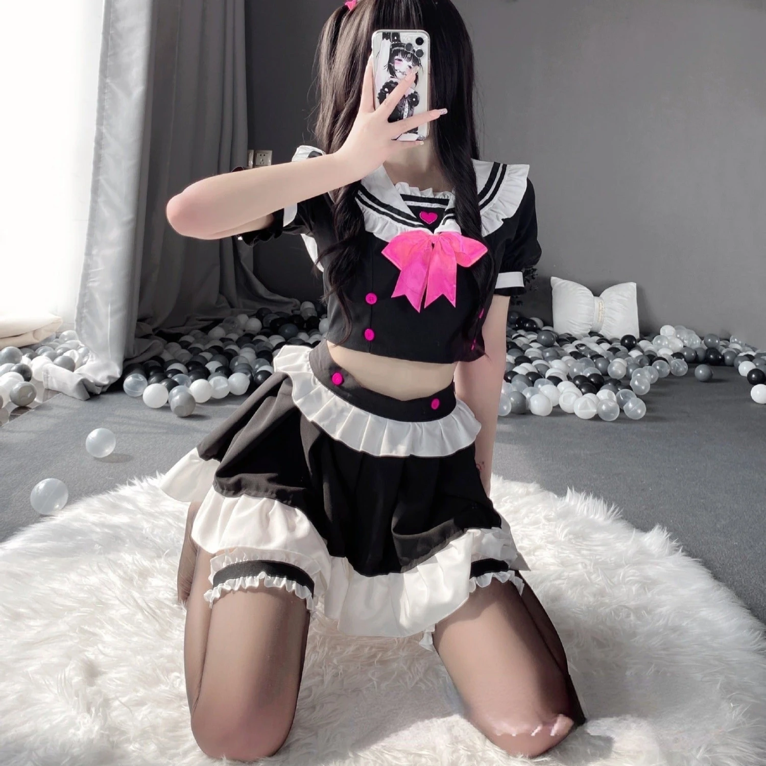 Maid Temptation Cosplay Set 3 Maid Temptation Cosplay Set