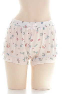 Merkitten Bloomers -Clothing Discount Store mermaid kitten seashell bloomers shorts 958
