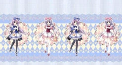 Milky Anime Print Skirt -Clothing Discount Store milky anime print skirt girl cosplay egl community fairy kei skirts kawaii babe 973