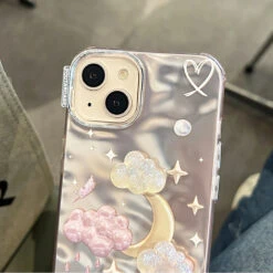 Moon Dream IPhone Case 21 Moon Dream IPhone Case -Clothing Discount Store moon dream iphone case mobile phone cases ethereal iphone kawaii 223