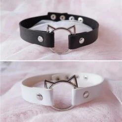 Neko Collar -Clothing Discount Store neko collar cat cats choker chokers necklace ddlg playground 348
