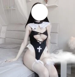 Nun Ya Business Bodysuit 21 Nun Ya Business Bodysuit -Clothing Discount Store nun ya business bodysuit lingerie kawaii fashion cosplay bodysuits 196