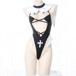 Nun Ya Business Bodysuit 24 Nun Ya Business Bodysuit -Clothing Discount Store nun ya business bodysuit lingerie kawaii fashion cosplay bodysuits 520