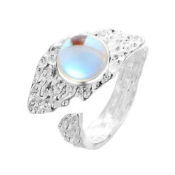 Opal Alien Rings -Clothing Discount Store opal alien rings opal set ethereal hammered jeweled jewelry 621