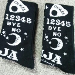 Oujia Stockings -Clothing Discount Store oujia stockings dark goth socks gothic occult ddlg playground 410