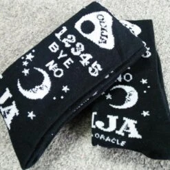 Oujia Stockings -Clothing Discount Store oujia stockings dark goth socks gothic occult ddlg playground 949