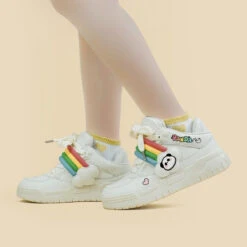 Panda Pride Sneakers -Clothing Discount Store panda pride sneakers footwear gay lace up panda panda bear shoes kawaii babe 645