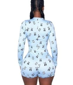 Panda Sleeper -Clothing Discount Store panda sleeper bodysuit bodysuits jammies onesie onesies ddlg playground 195