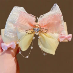 Pastel Decora Hair Bows 17 Pastel Decora Hair Bows -Clothing Discount Store pastel decora hair bows pins claws clips kawaii aesthetic bows 231
