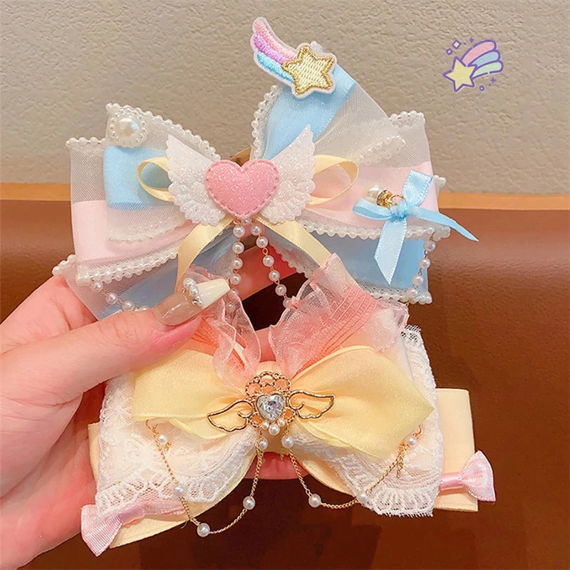 Pastel Decora Hair Bows 4 Pastel Decora Hair Bows - Image 2