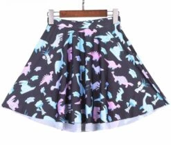 Pastel Dino Skirt -Clothing Discount Store pastel dino skirt cute dinos dinosaurs dinosaur goth ddlg playground 657