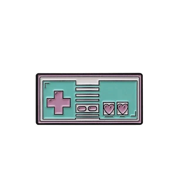 Pastel Gamer Enamel Pins 6 Pastel Gamer Enamel Pins - Image 4