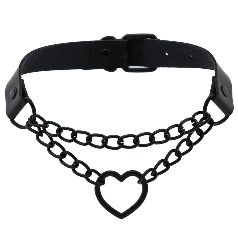 Pastel Goth Heart Choker 9 Pastel Goth Heart Choker - Image 7