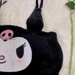 Devil Cutie Lingerie Set -Clothing Discount Store pastel goth kawaii lingerie set fuzzy bloomer shorts 340