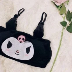 Devil Cutie Lingerie Set -Clothing Discount Store pastel goth kawaii lingerie set fuzzy bloomer shorts 523