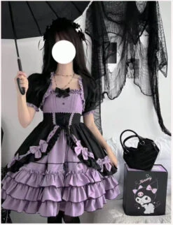 Pastel Goth Maiden Dress 13 Pastel Goth Maiden Dress -Clothing Discount Store pastel goth maiden dress dresses bows goth gothic kawaii lavender 715