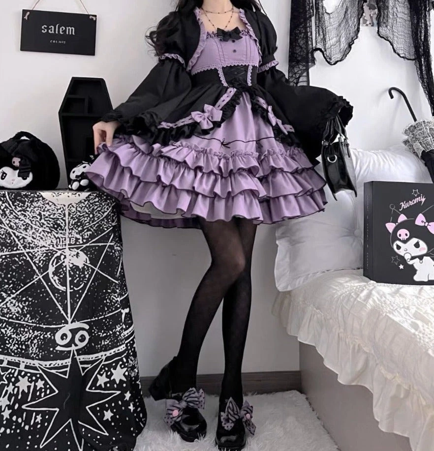 Pastel Goth Maiden Dress 4 Pastel Goth Maiden Dress - Image 2