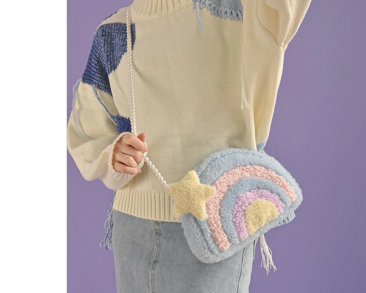 Pastel Rainbow Cloud Purse 11 Pastel Rainbow Cloud Purse - Image 9