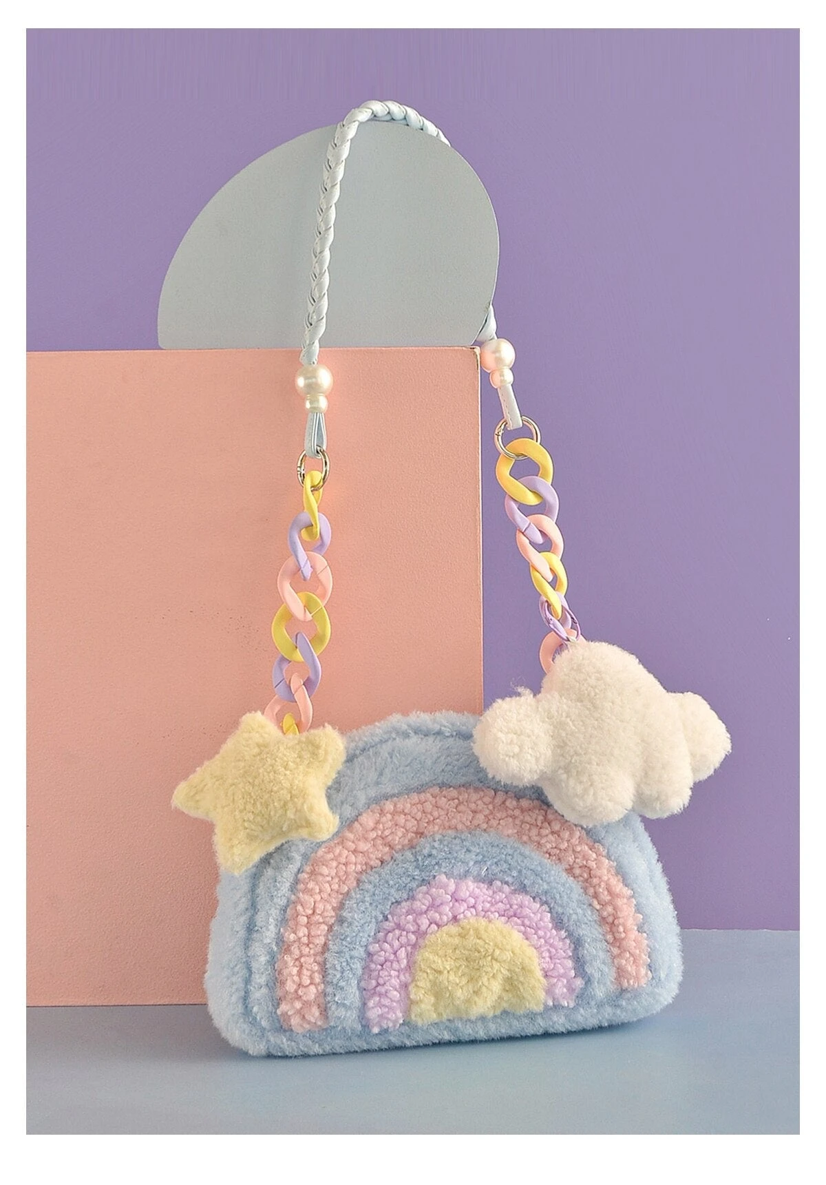 Pastel Rainbow Cloud Purse 9 Pastel Rainbow Cloud Purse - Image 7