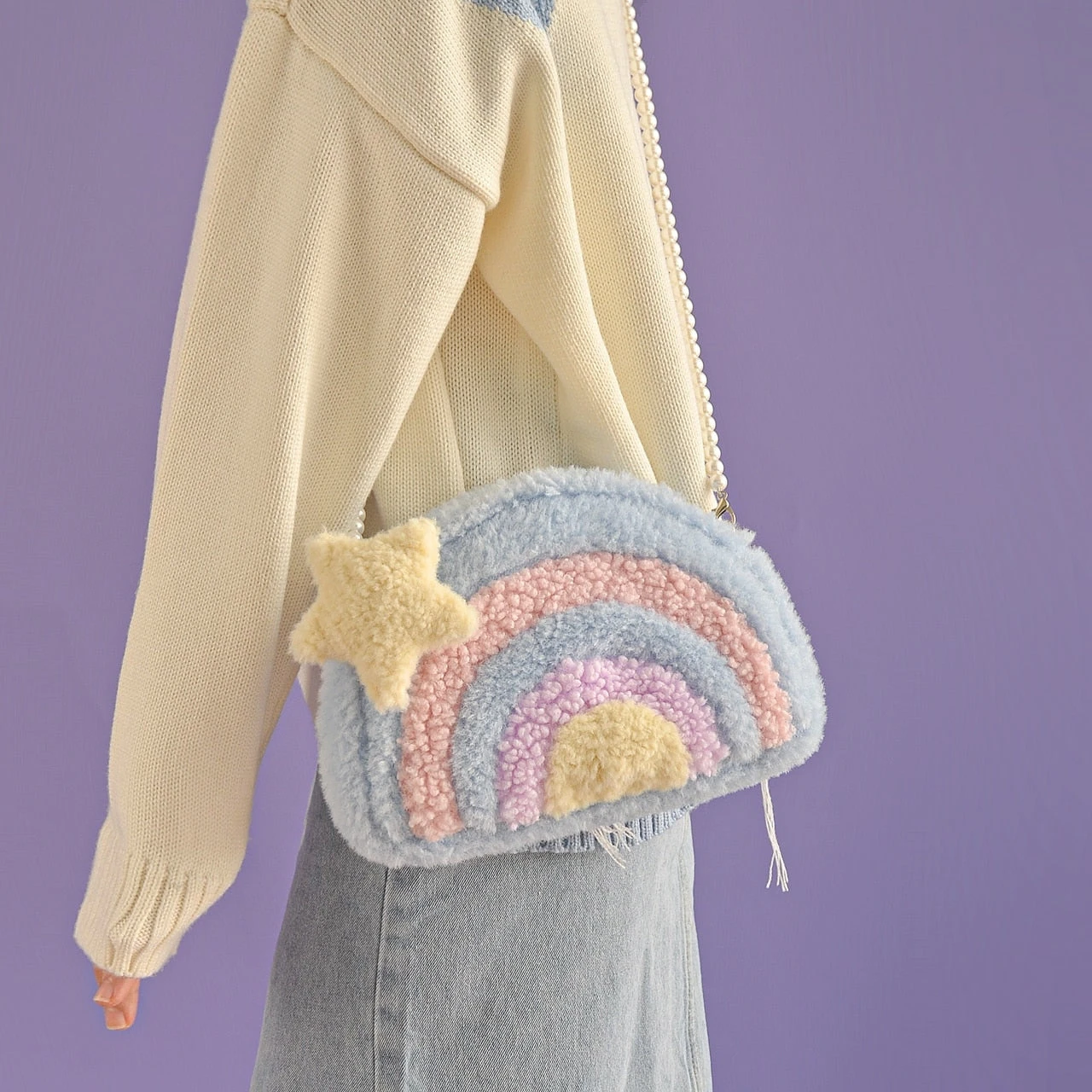Pastel Rainbow Cloud Purse 7 Pastel Rainbow Cloud Purse - Image 5